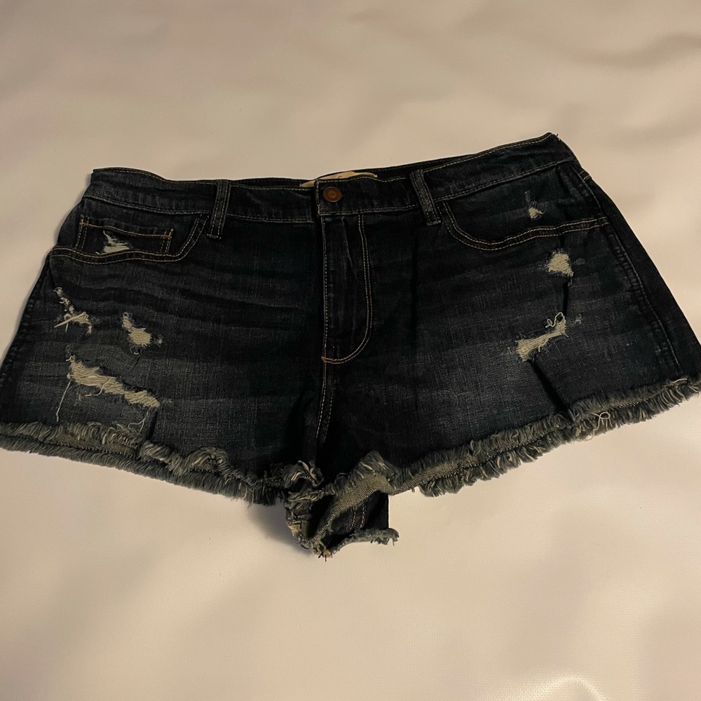 Hollister high rise Jean shorts sz 15